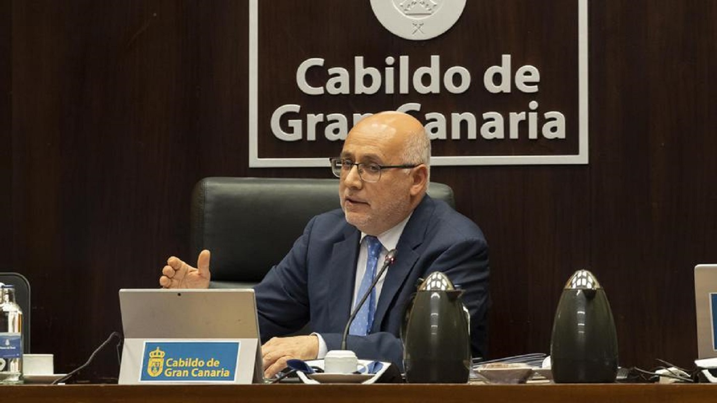 El presidente del Cabildo de Gran Canaria