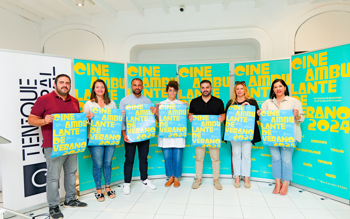 Presentación, en rueda de prensa, de la nueva edición del cine de verano al aire libre