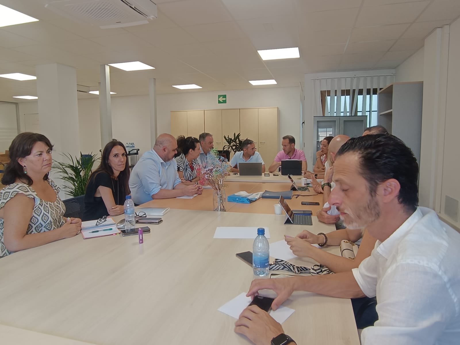 Reunión en Lanzarote del Servicio Canario de Salud. 