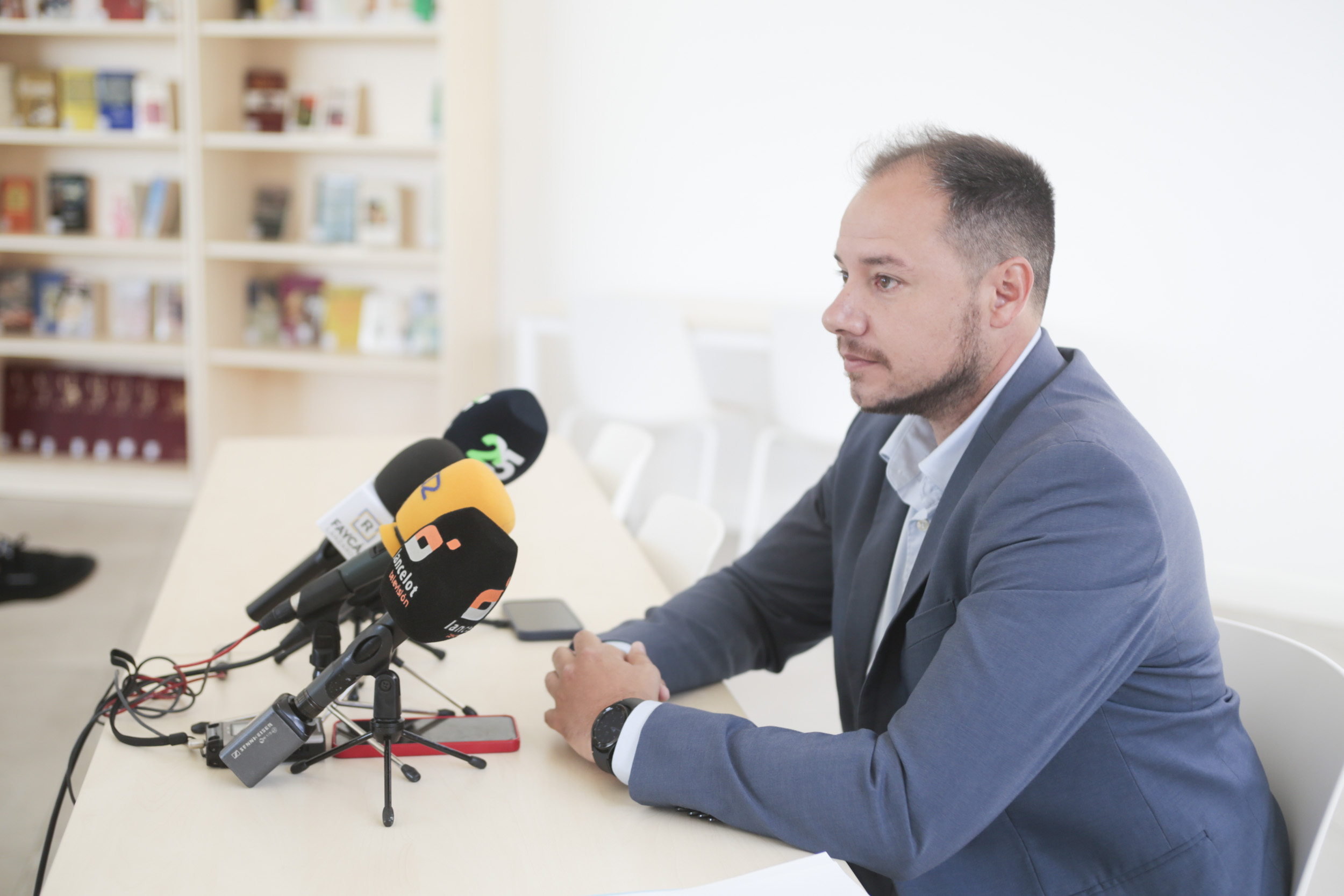 El tercer teniente de alcalde y concejal de la Policía Local de Teguise, Ginés González.