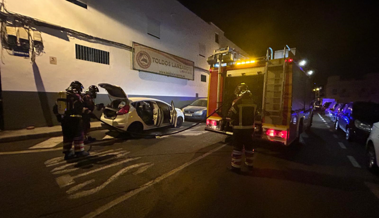 Actuación de los bomberos