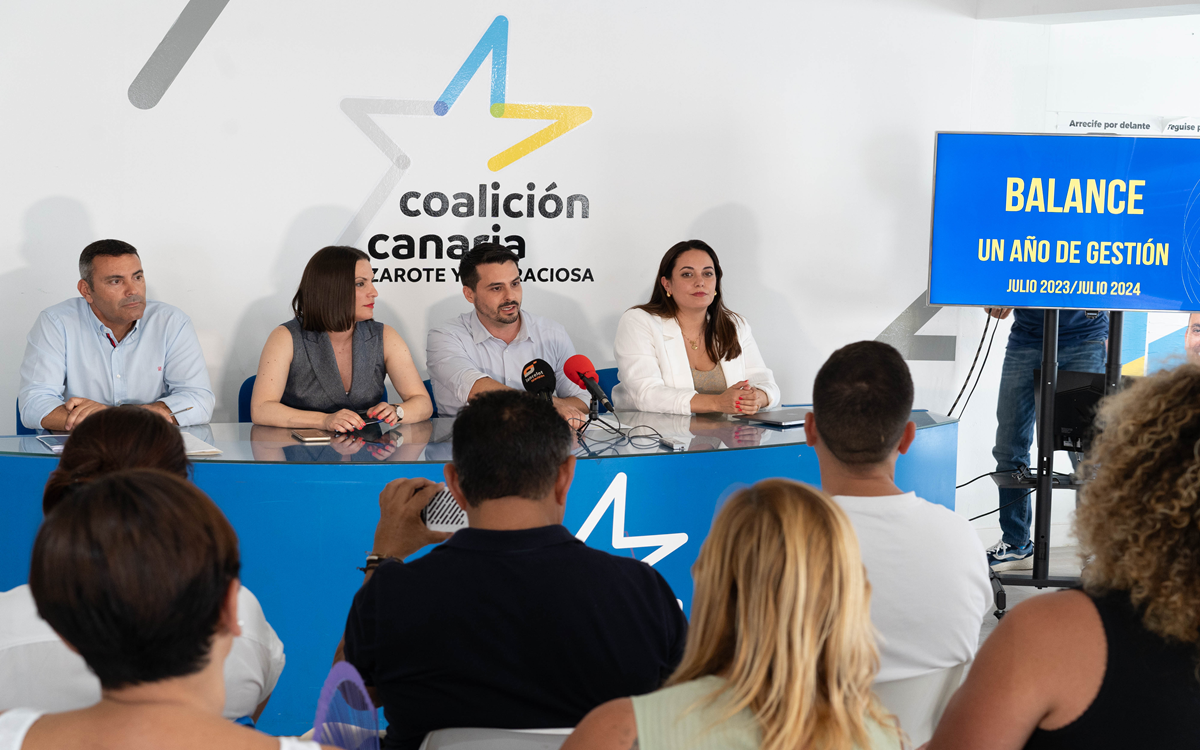 Rueda de prensa de Coalición Canaria