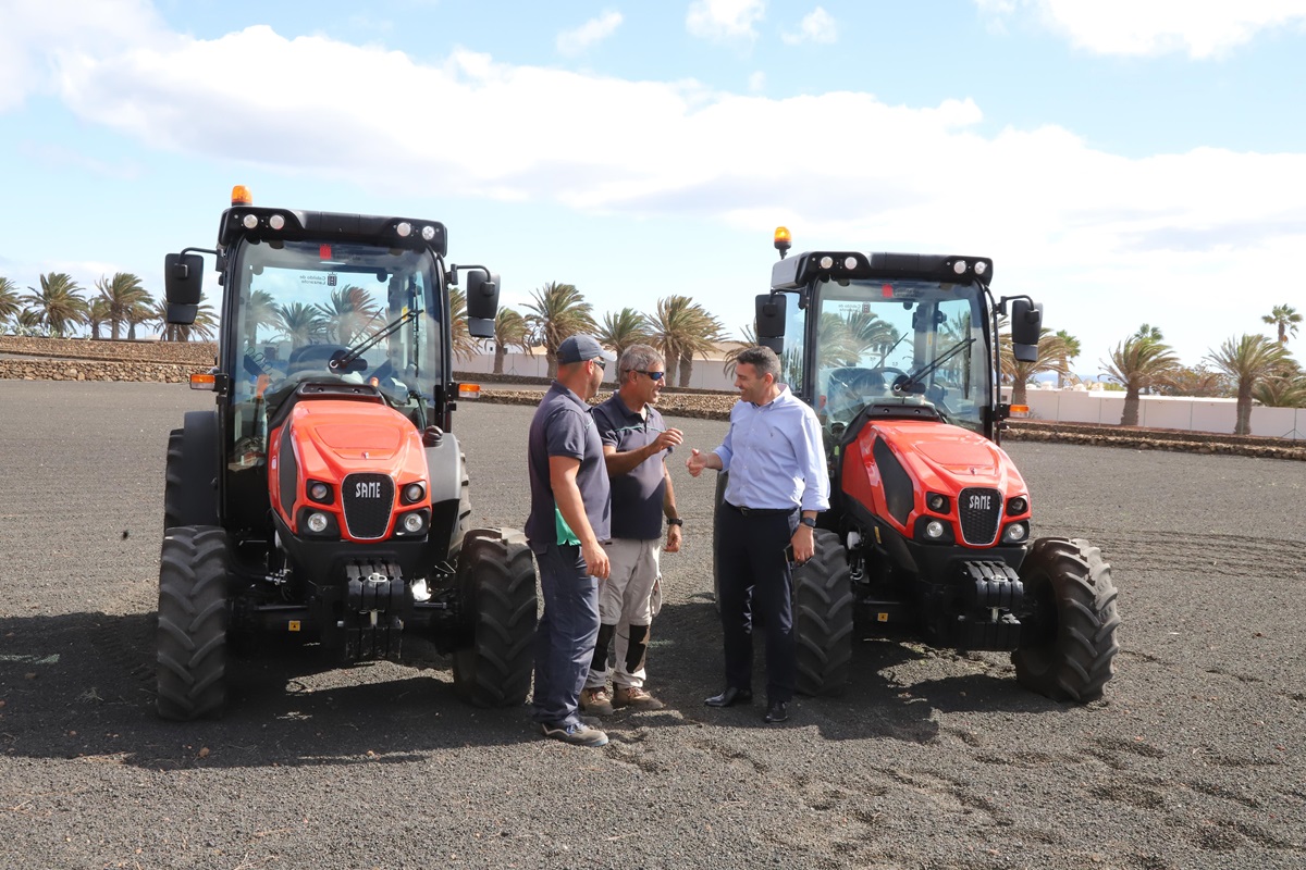 Se adquiere una nueva maquinaria para mejorar los servicios de la Granja Agrícola en Lanzarote