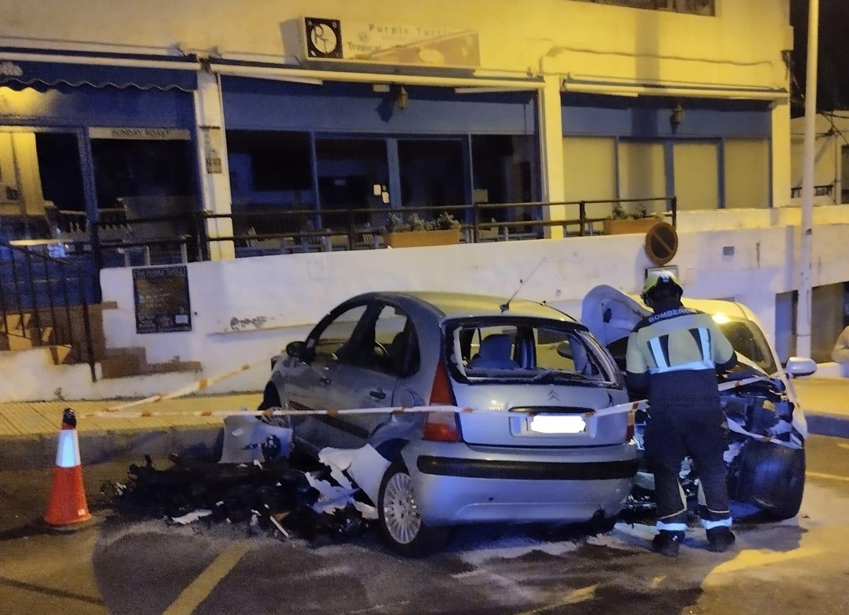 Accidente sin heridos en Puerto del Carmen