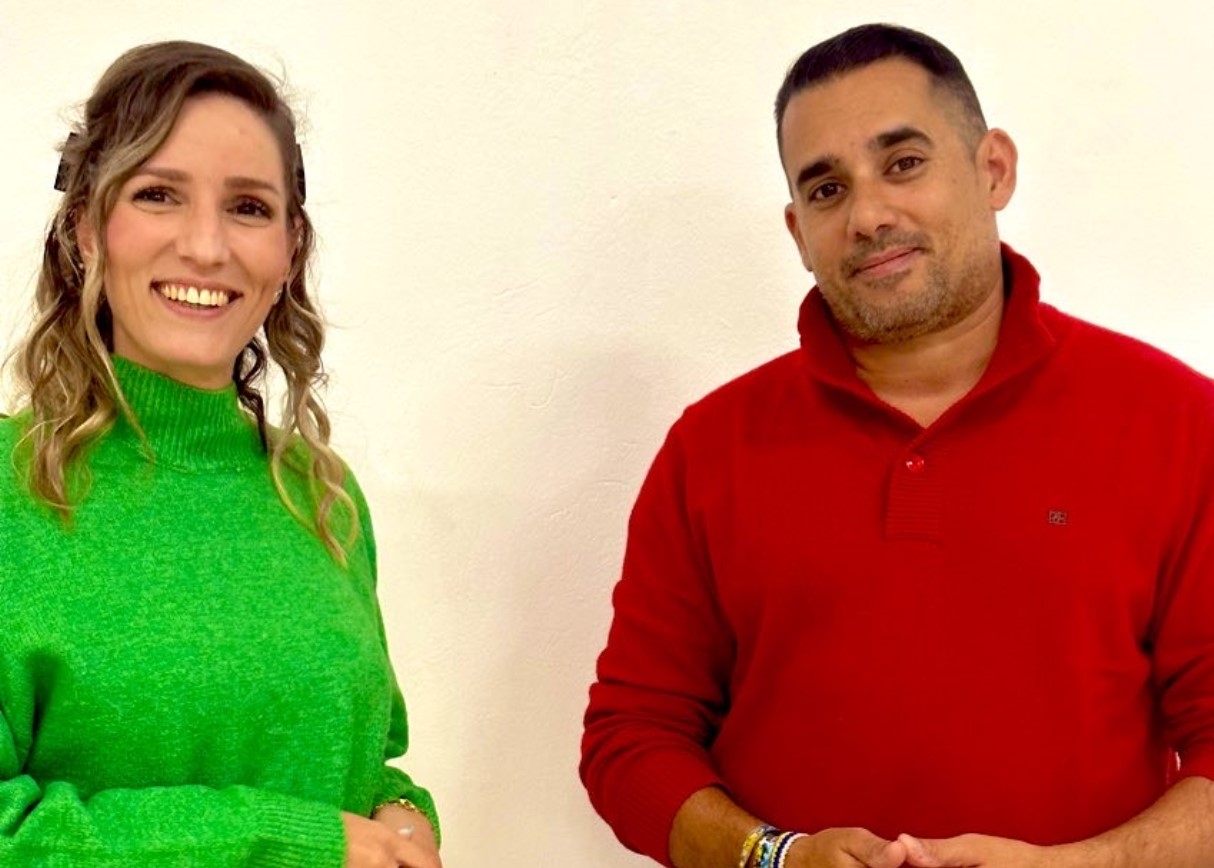 Sheila Guillén y Yoné Caraballo