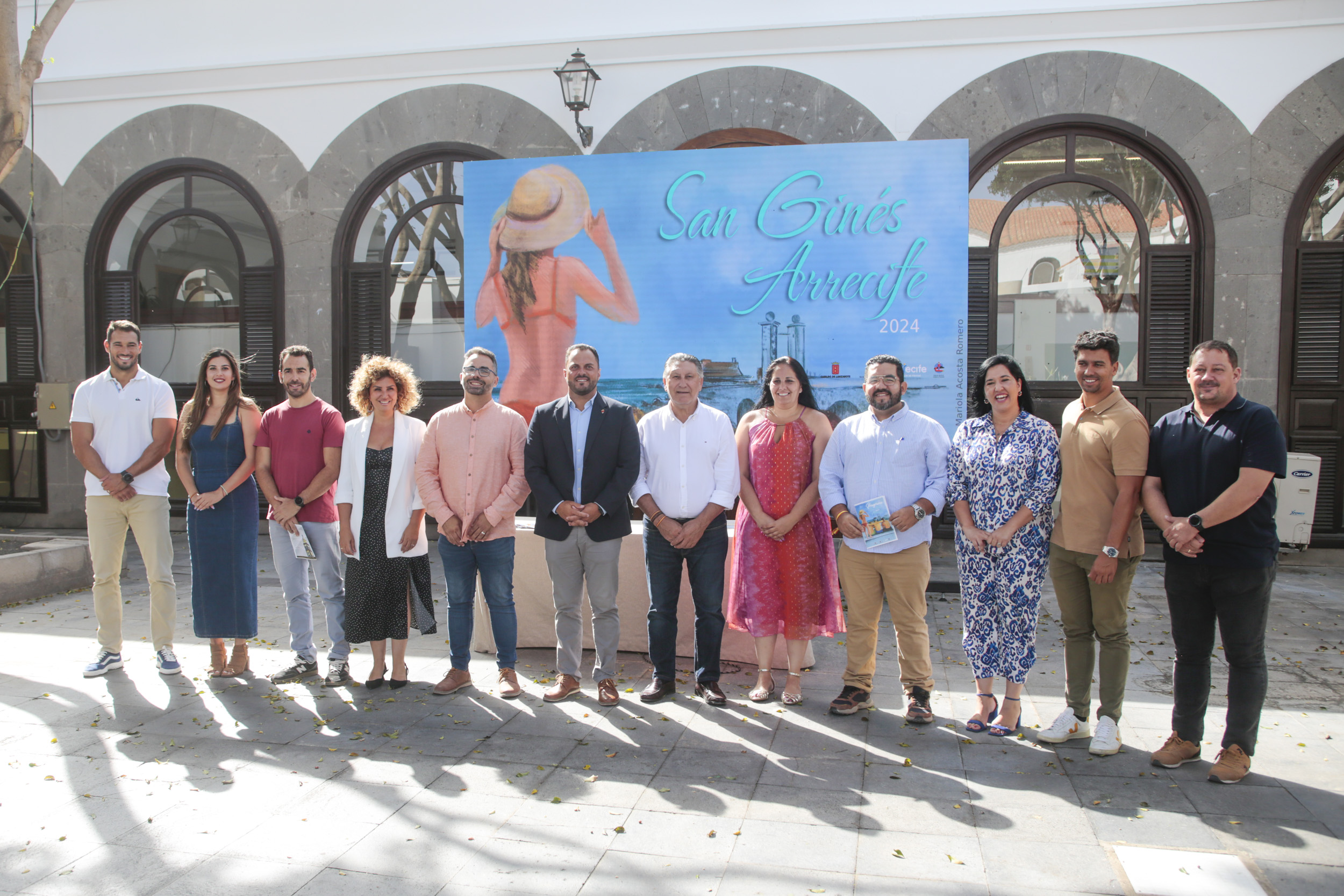 Presentación del programa de las Fiestas de San Ginés este miércoles. Foto: Juan Mateos.