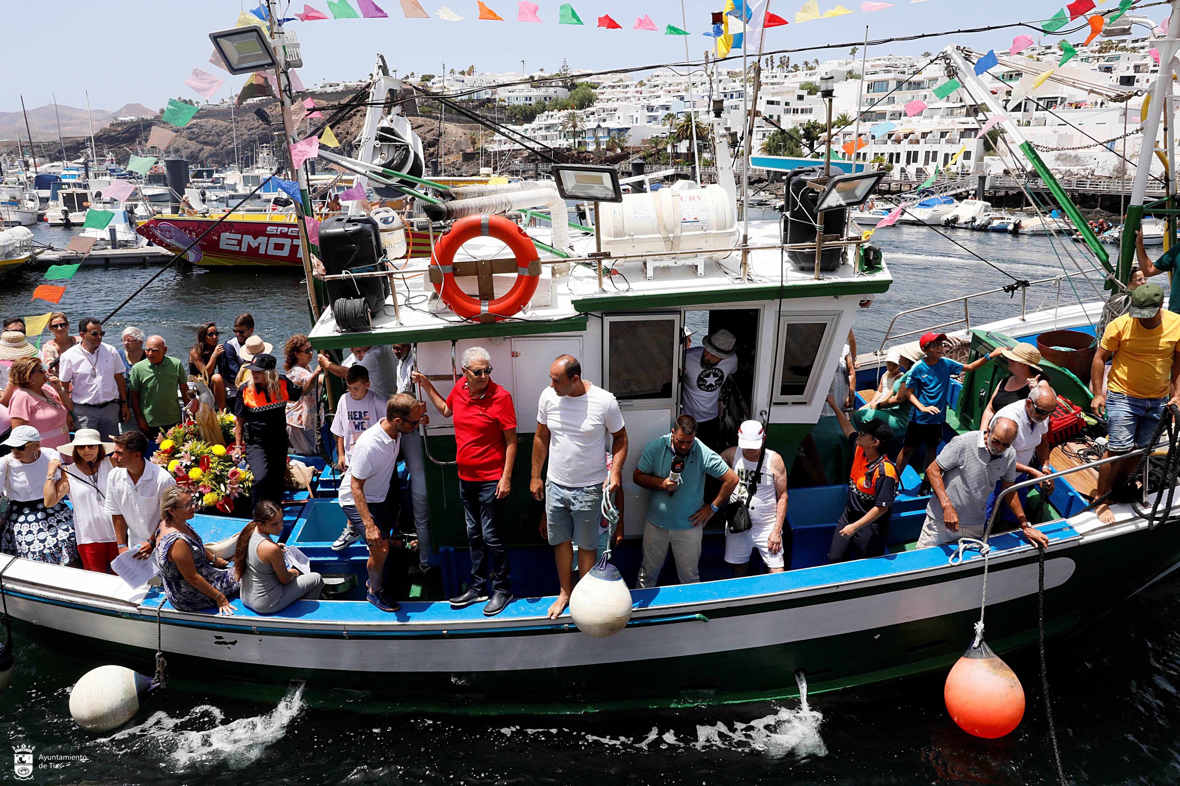 Fiestas del Carmen en Puerto del Carmen. Foto: Ayuntamiento de Tías.