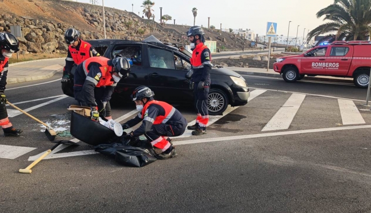 Accidente en Arrecife