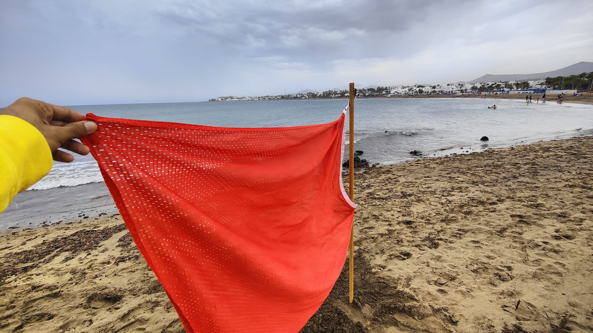 Bandera roja en Los Pocillos por la presencia de la bacteria E.Coli