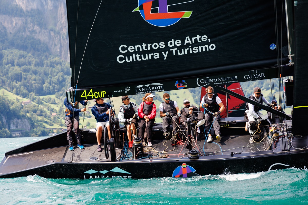 El Calera Sailing Team en el último evento del mundial de la 44Cup 2024