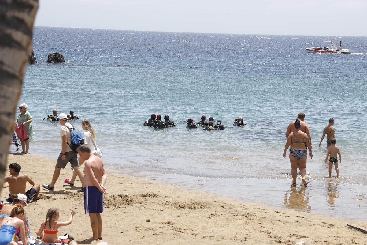 Playa Chica en Puerto del Carmen (Foto:lavozdelanzarote)