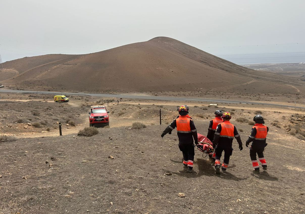 Accidentada en Las Grietas