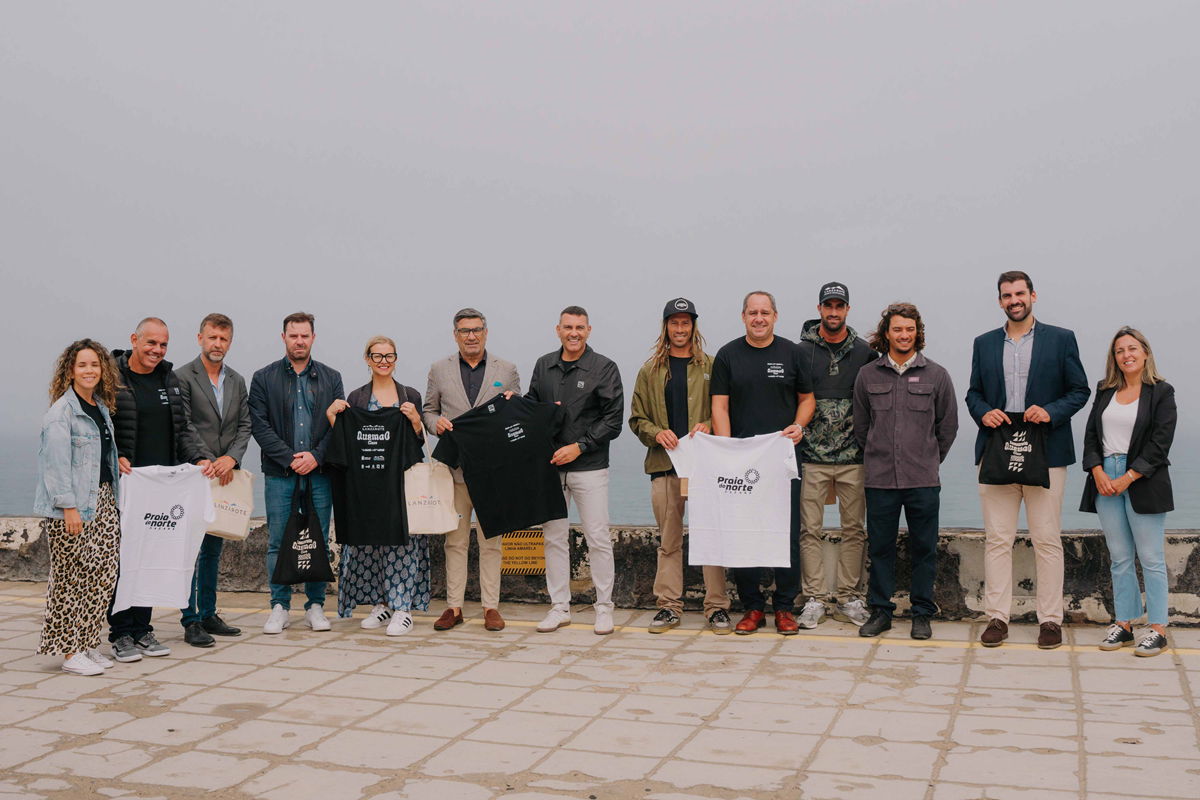 Evento de la presentación de este acuerdo entre los ayuntamientos de Nazaré y Teguise