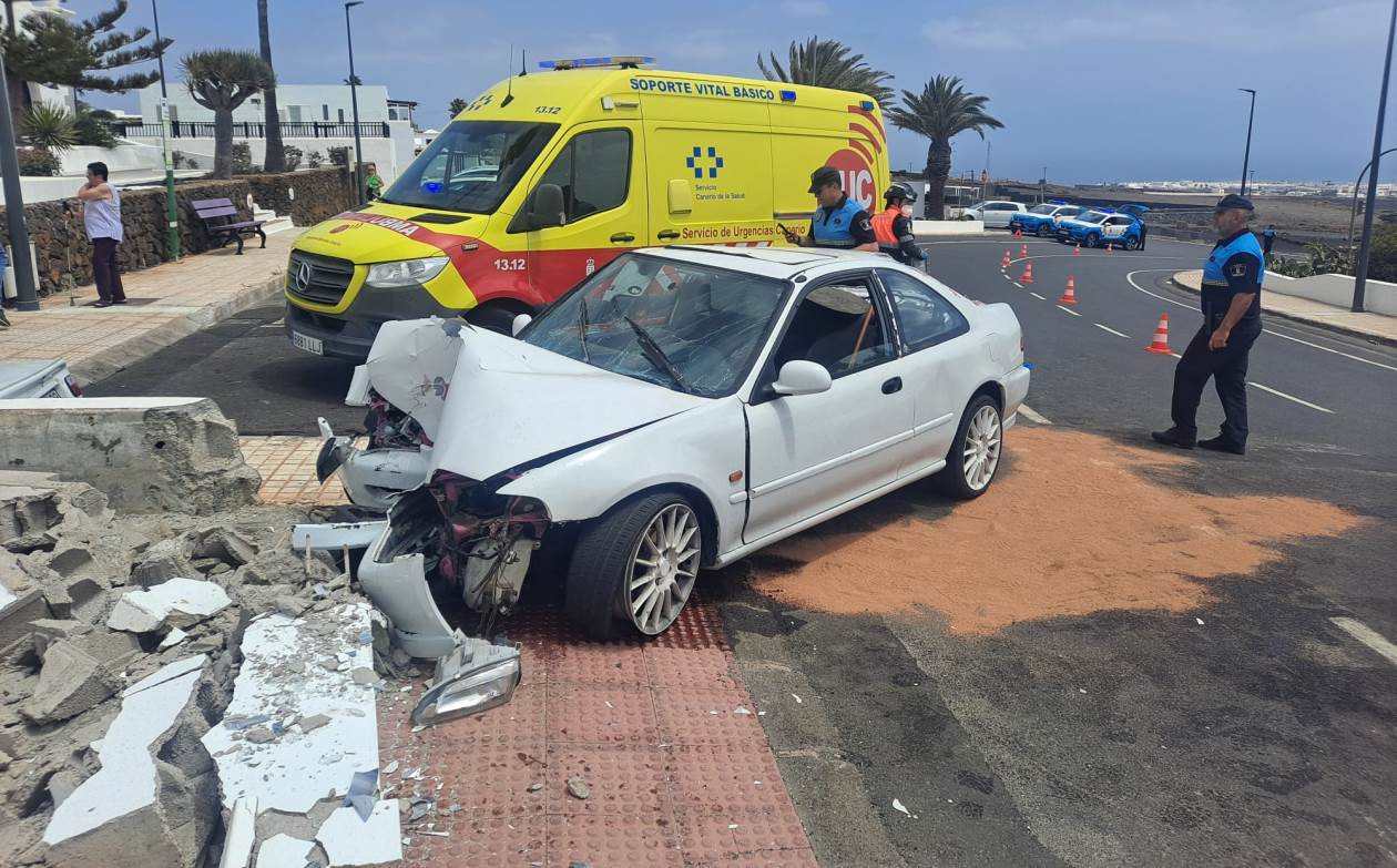 Accidente en Conil