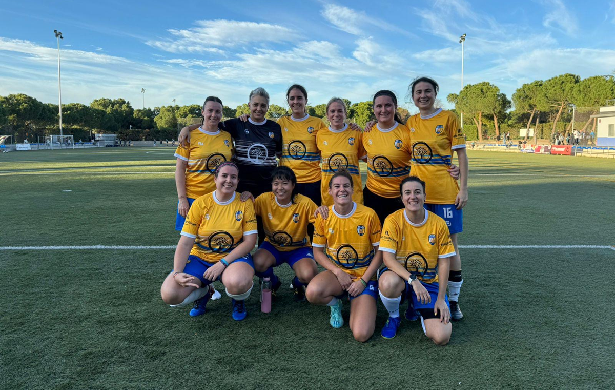 El equipo femenino Papitas Arrugás Fútbol Club