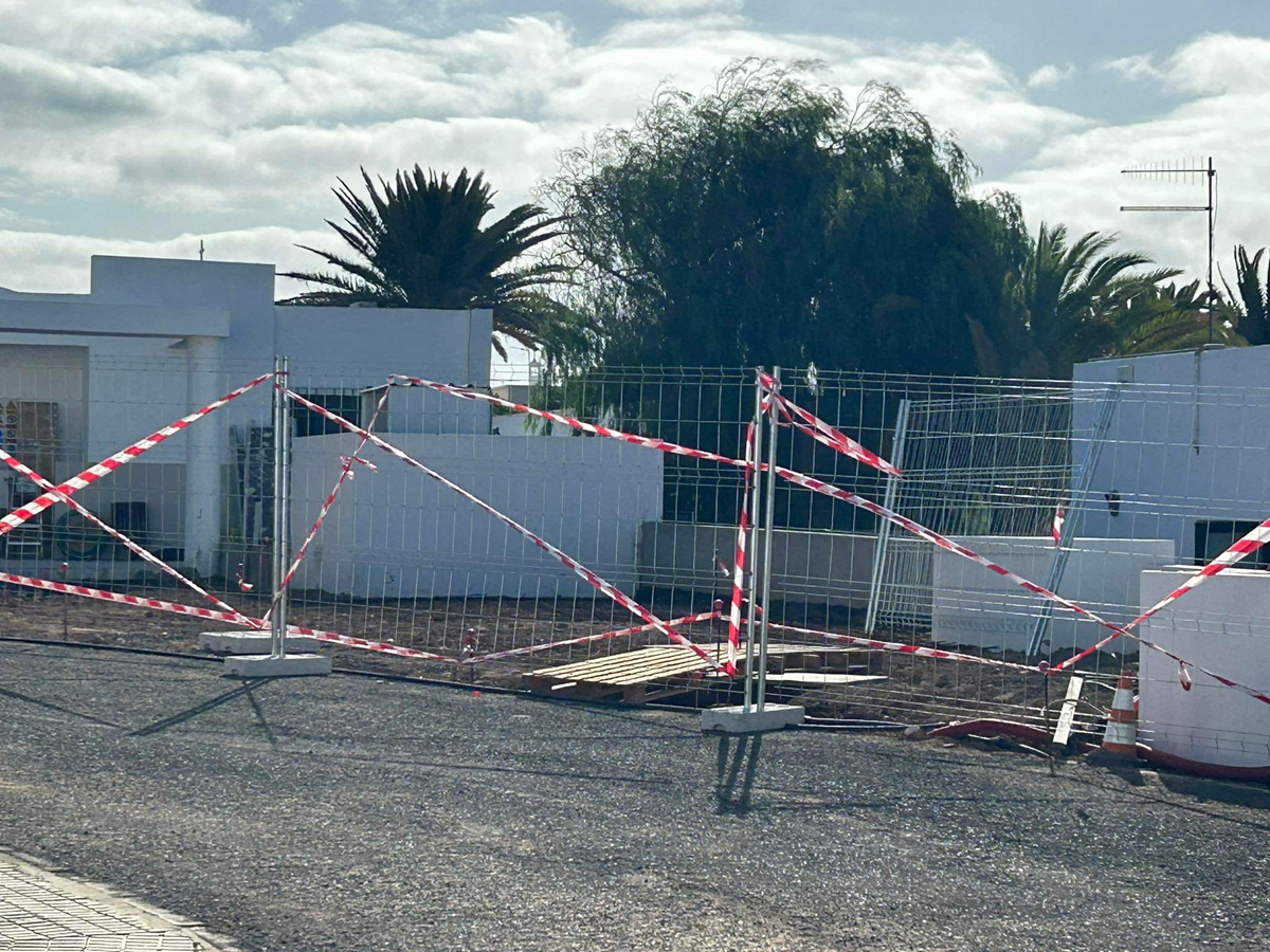 Obras del CEIP Playa Honda