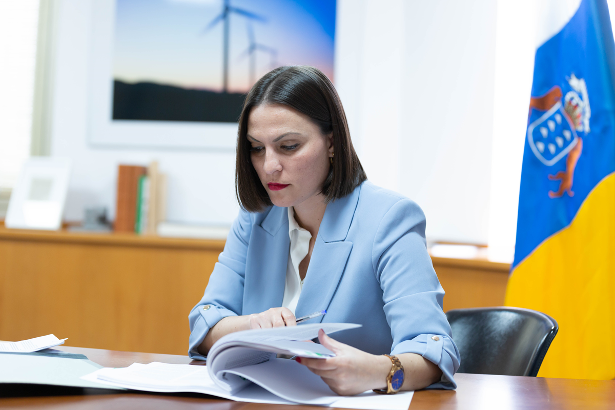 Migdalia Machín, consejera de Universidades, Ciencia e Innovación y Cultura del Gobierno de Canarias