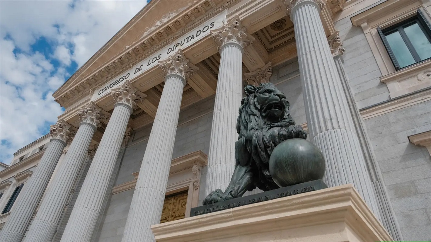 Fachada del Congreso de Los Diputados