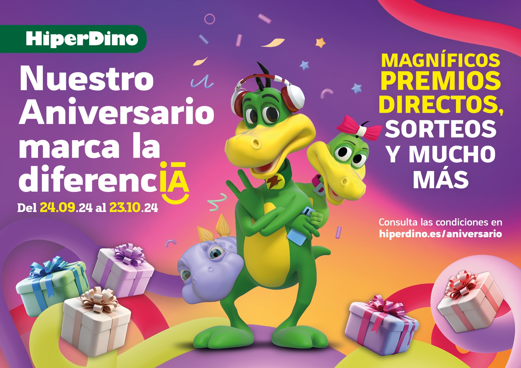 HiperDino arranca su campaña de Aniversario