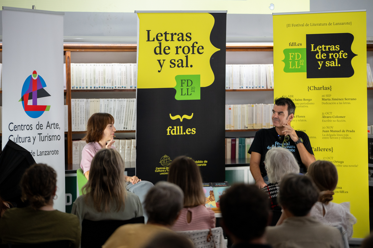 Marta Jiménez durante el festival