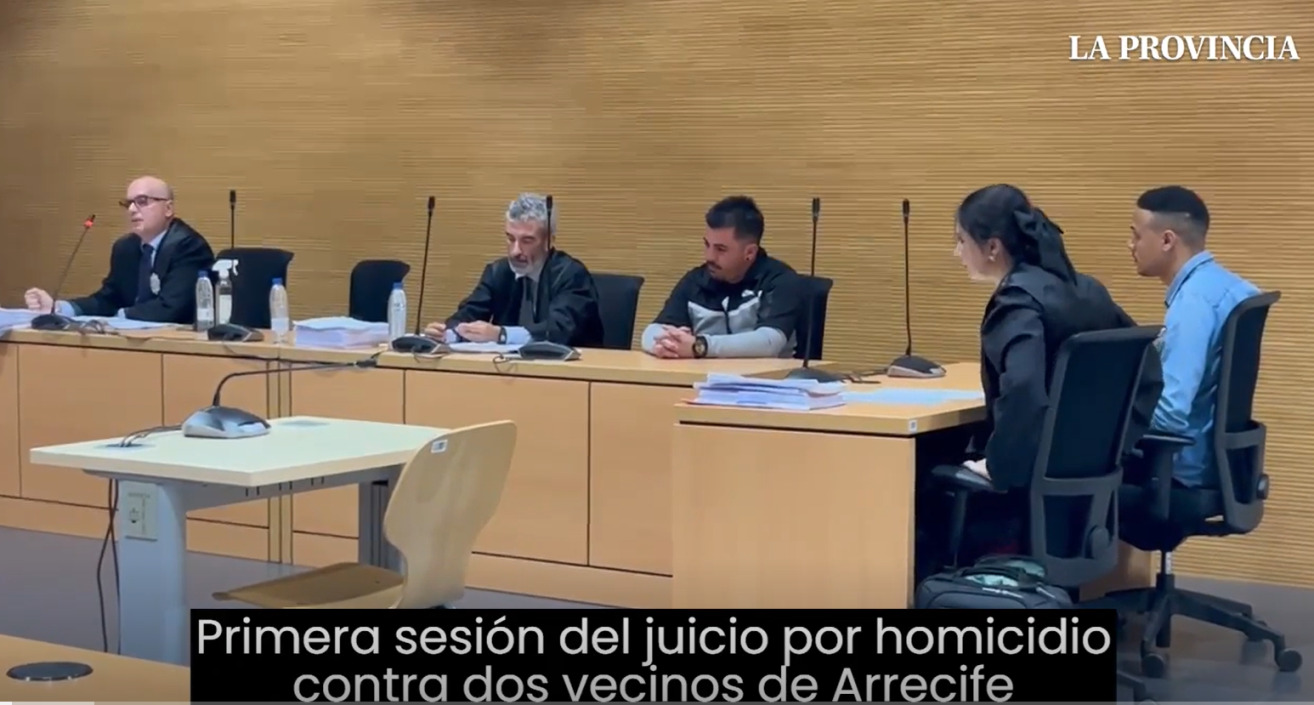 Juicio del apuñalamiento de un hombre en Arrecife (Foto: La Provincia)