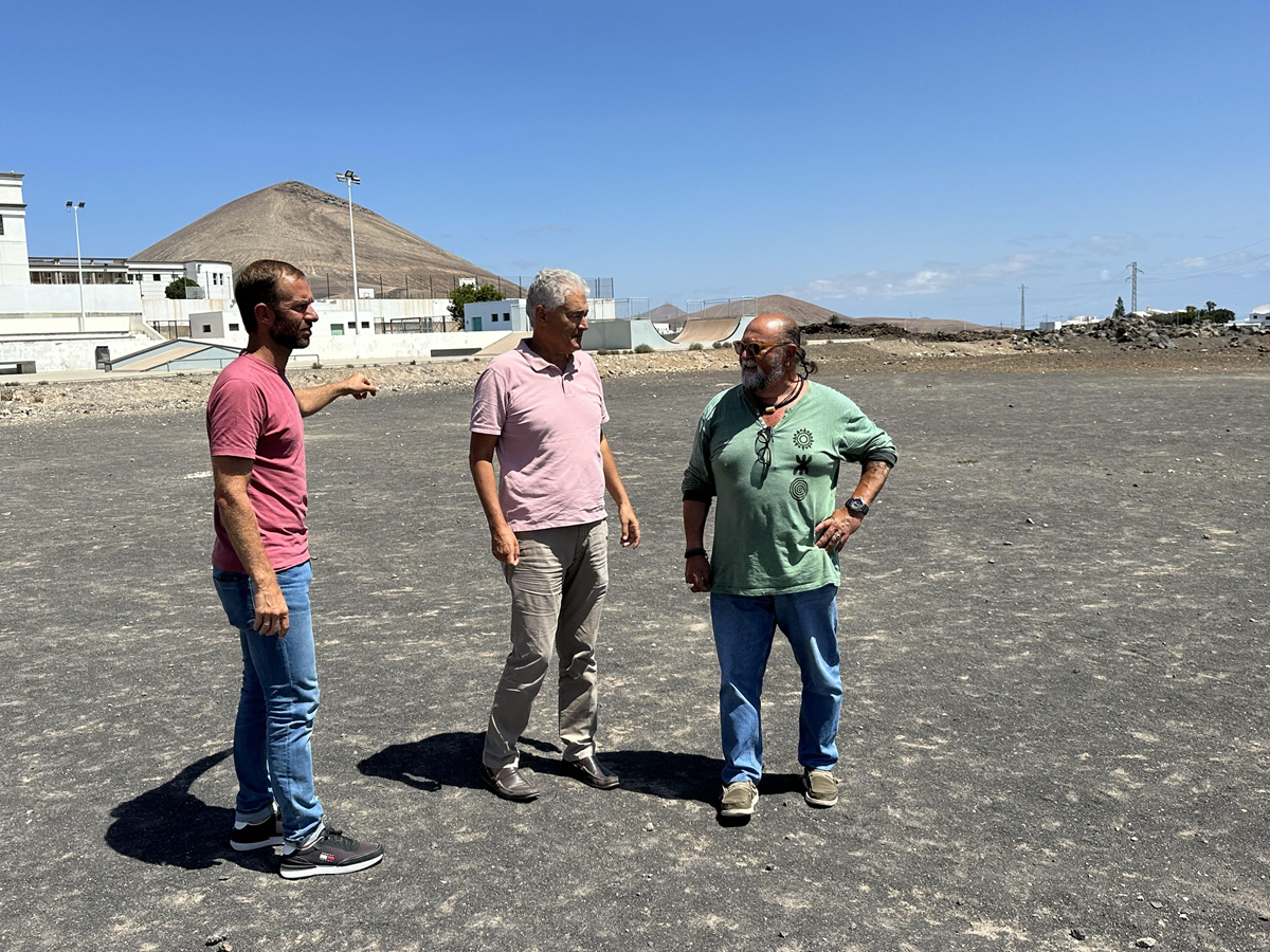 Zona donde se construirá el parque