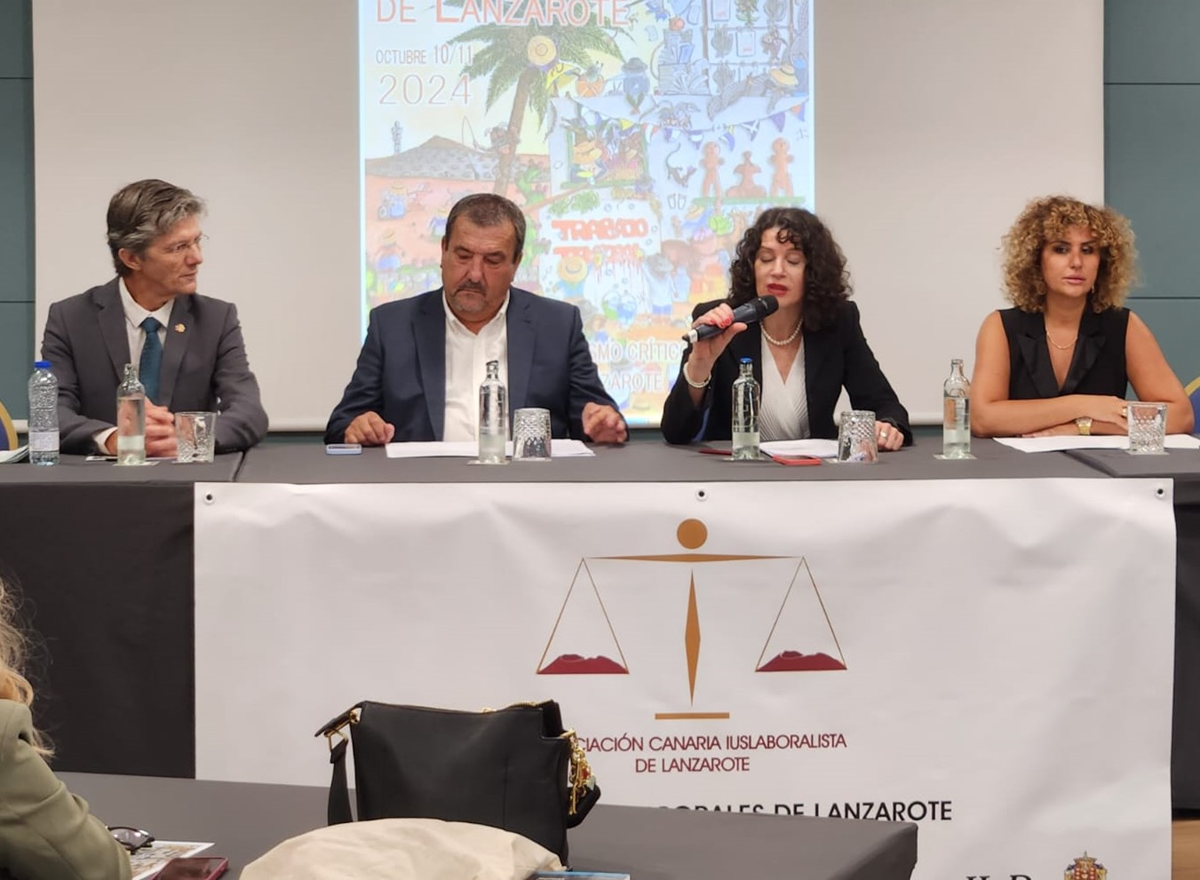 Presentación de las 'XI Jornadas Laborales de Lanzarote'