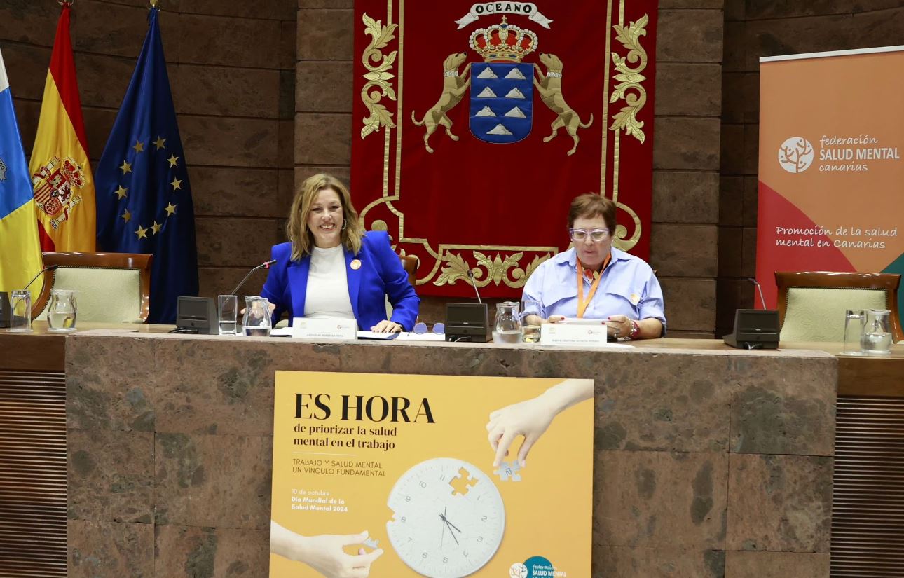 El Parlamento de Canarias conmemora el Día de la Salud Mental