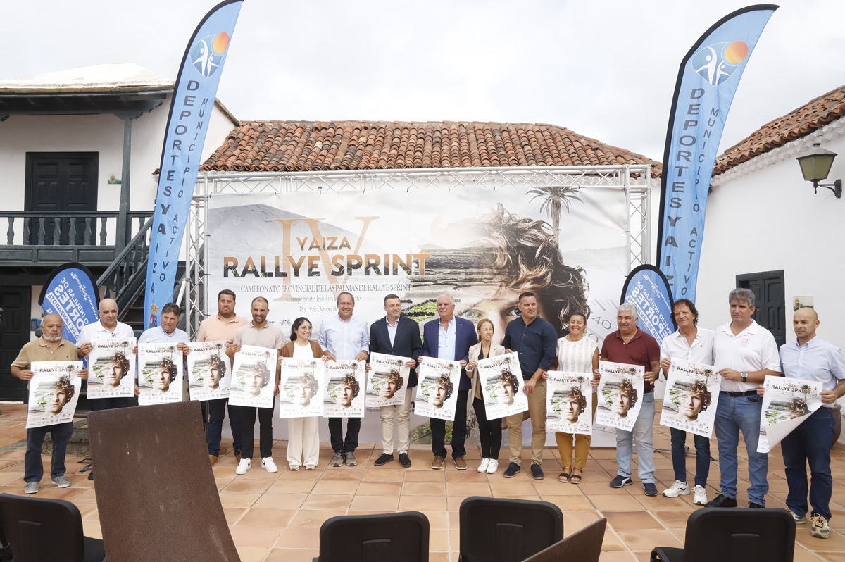 Presentación del 'IV Rallysprint de Yaiza'