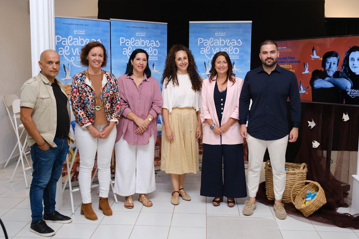 Presentación del 'Festival Palabras al Vuelo 2024' en Lanzarote