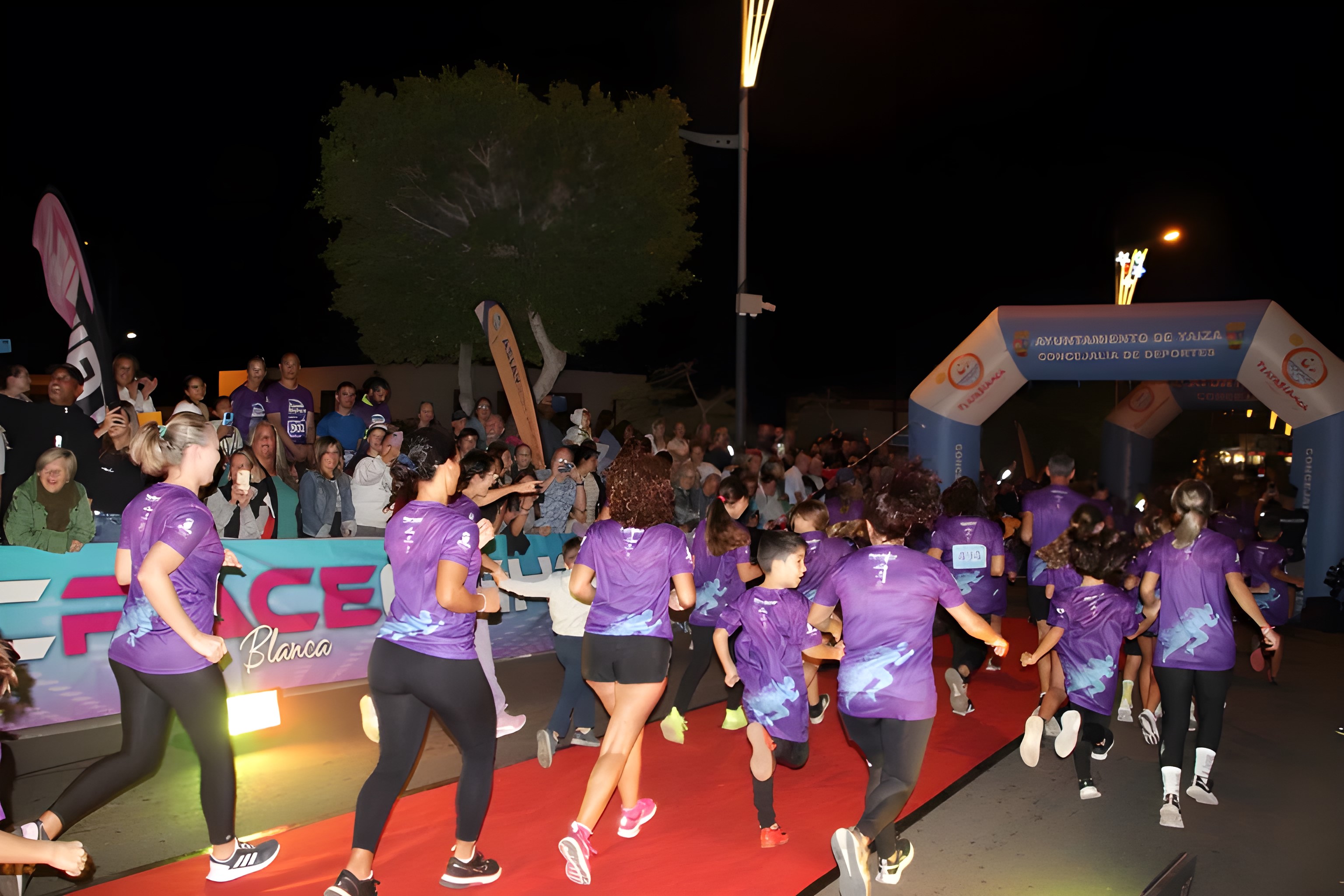 La 'Music Run Night' de Playa Blanca