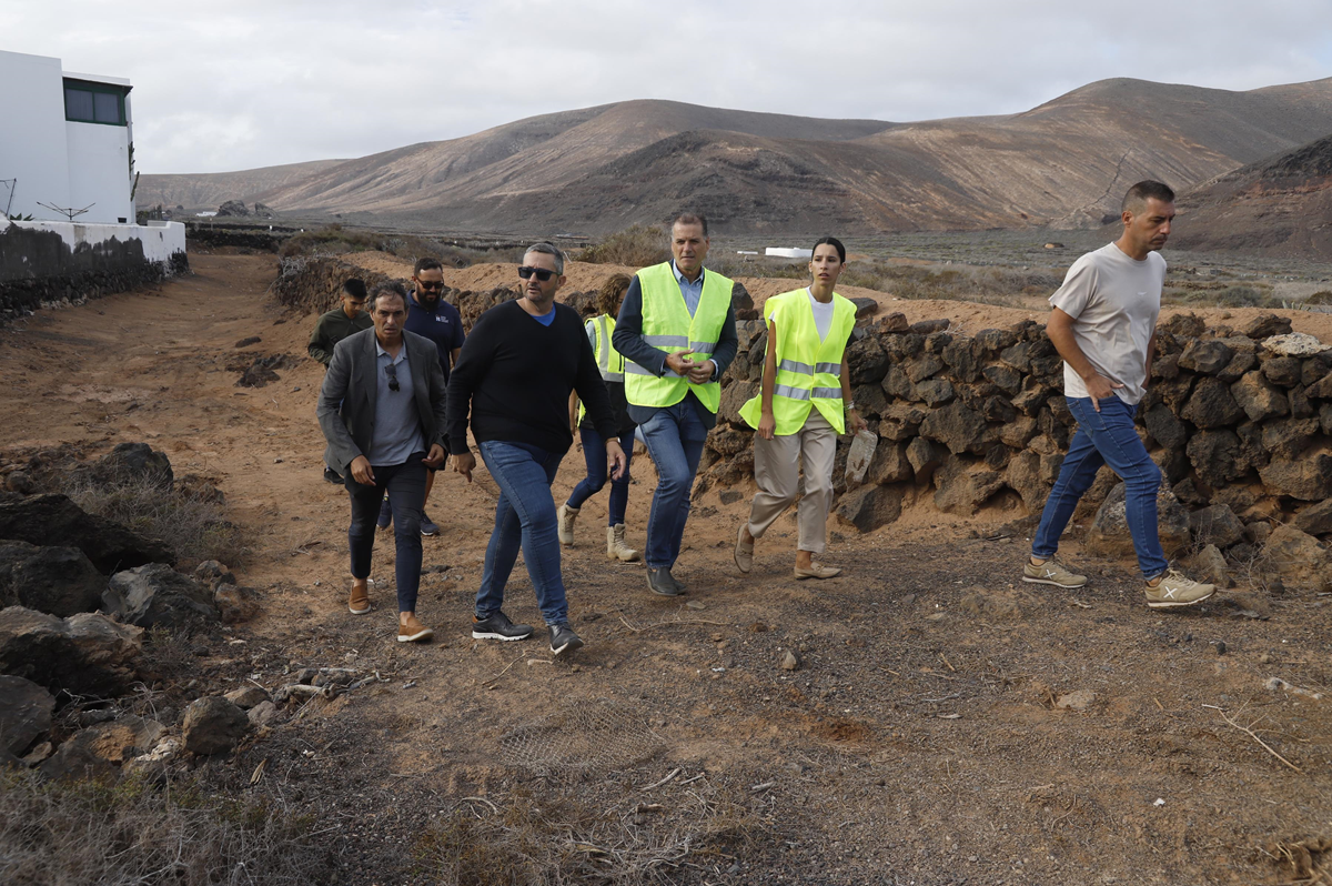 Visita al barranco de Órzola