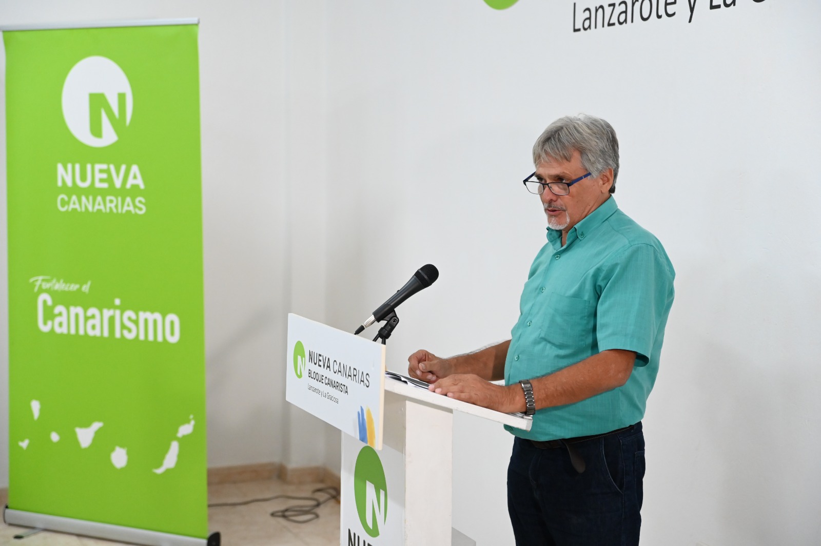 El presidente del Comité Local de Nueva Canarias, Servando Pérez.