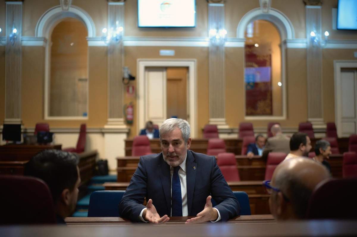 Fernando Clavijo, presidente del Gobierno de Canarias