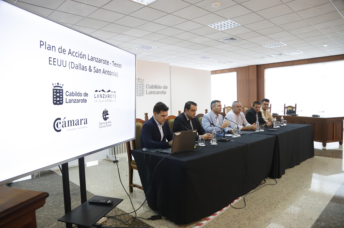 Rueda de prensa sobre el balance del viaje a Texas