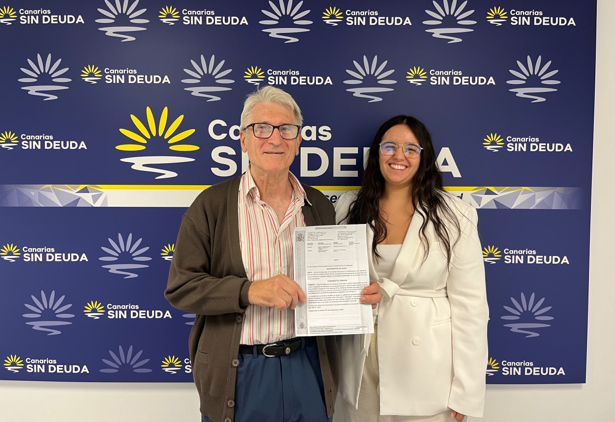 Cancelan una deuda de 29.000 euros a un pensionista de Lanzarote