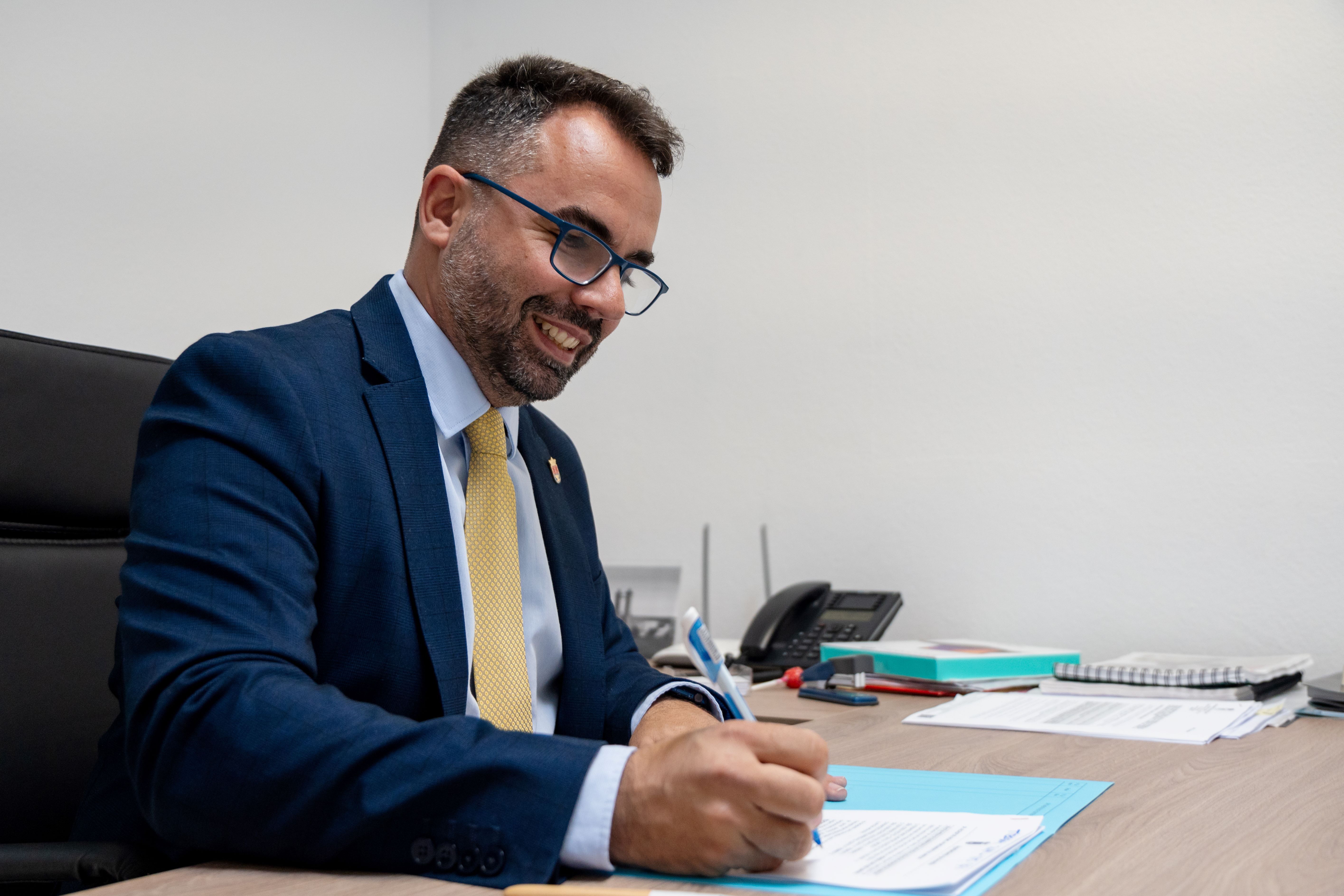 Echedey Eugenio. Teniente de alcalde y responsable de Contratación.