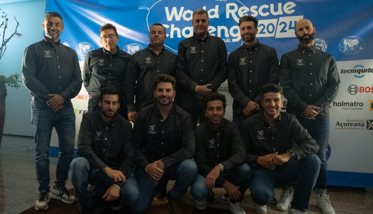 Bomberos de Lanzarote en la 'World Rescue Challenge'