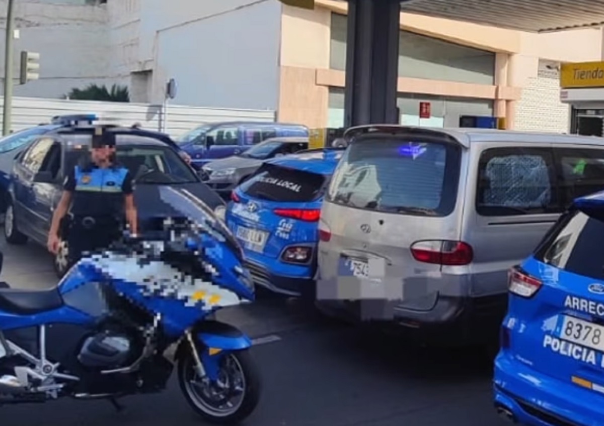 La Policía interviene el coche robado y detiene a su conductor en Lanzarote.