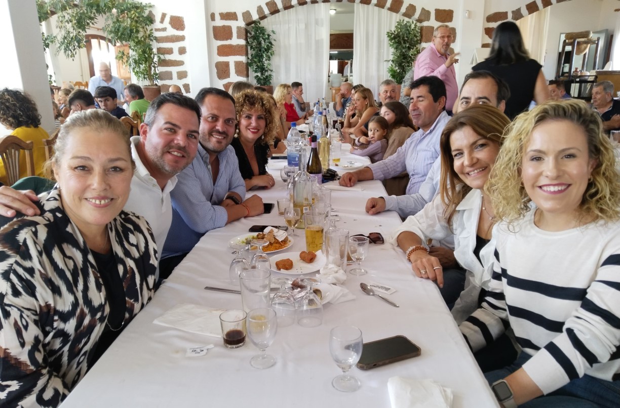 Comida navideña en Mancha Blanca