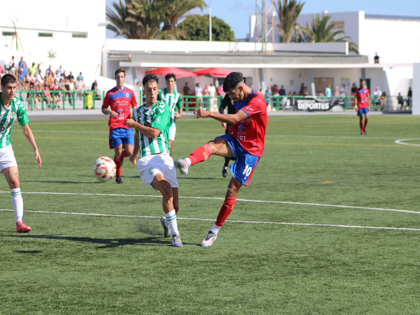 Unión deportiva Lanzarote contra el Estrella CF