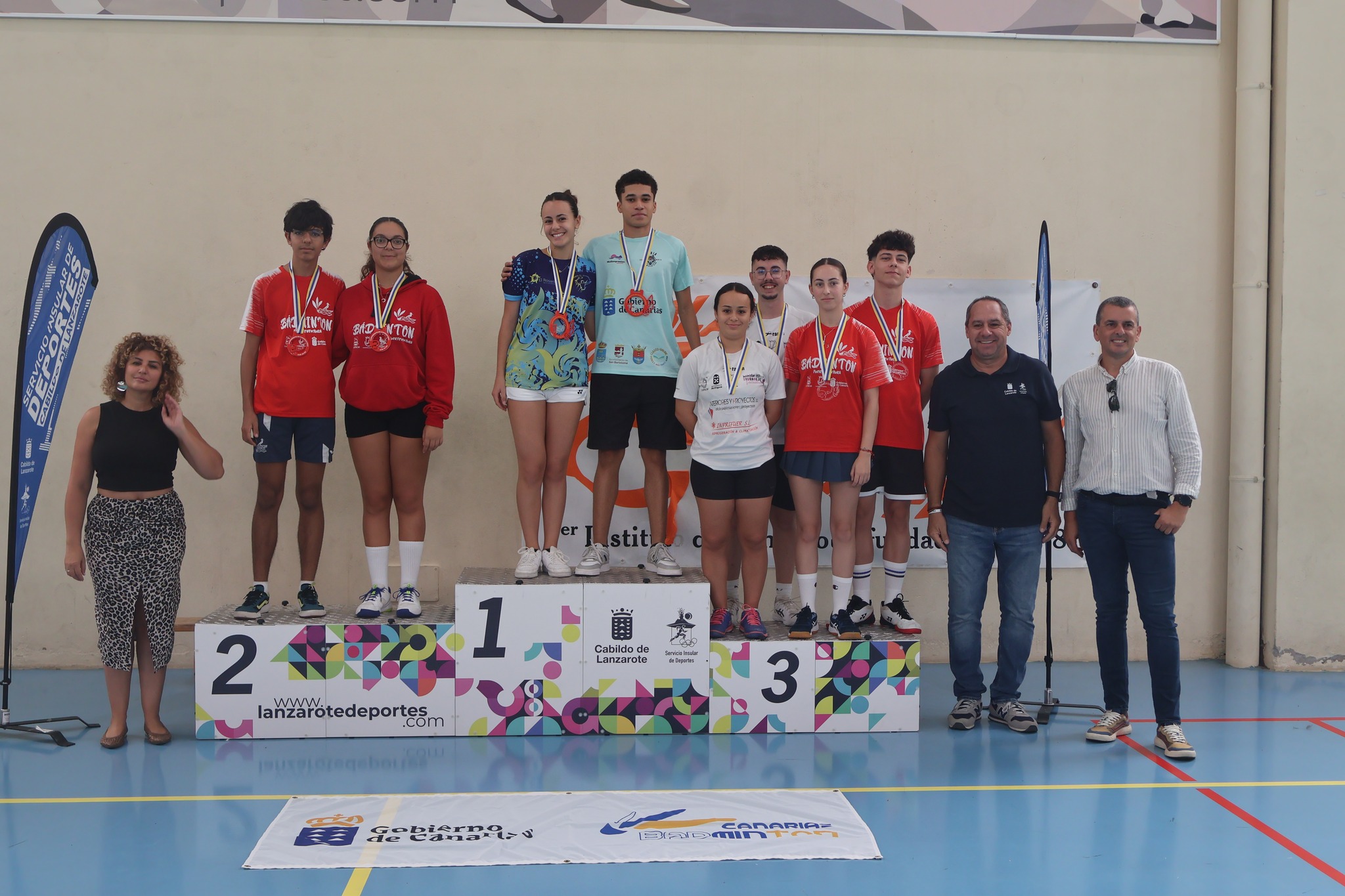 Auria Badminton Club. Campeonato de Canarias.