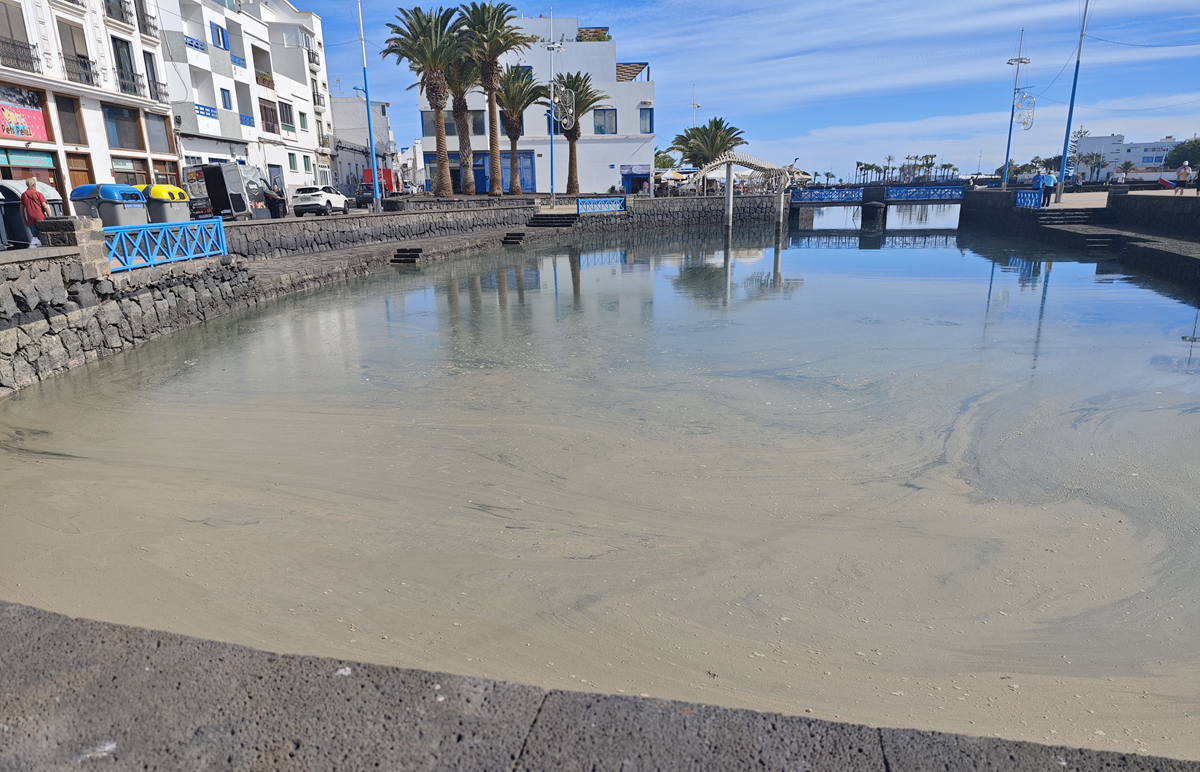 Suciedad en el Charco de San Ginés