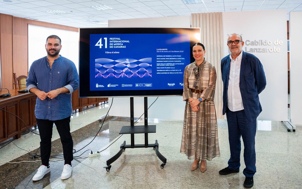 Presentación del '41 Festival Internacional Música de Canarias'