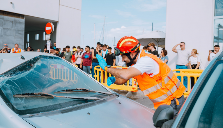 Actuación de efectivos del Consorcio de Seguridad