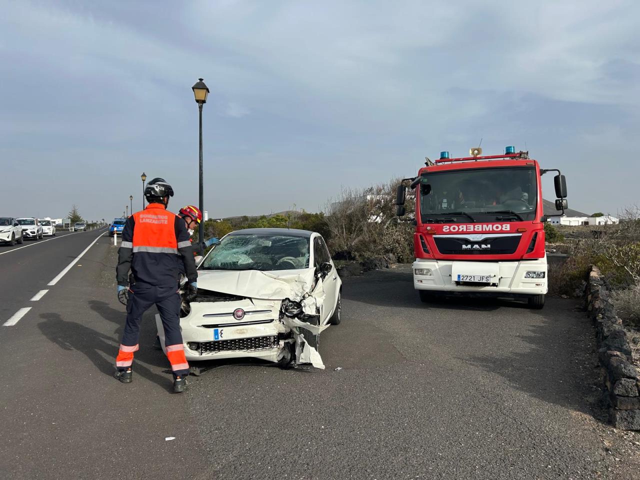 Accidente en Masdache