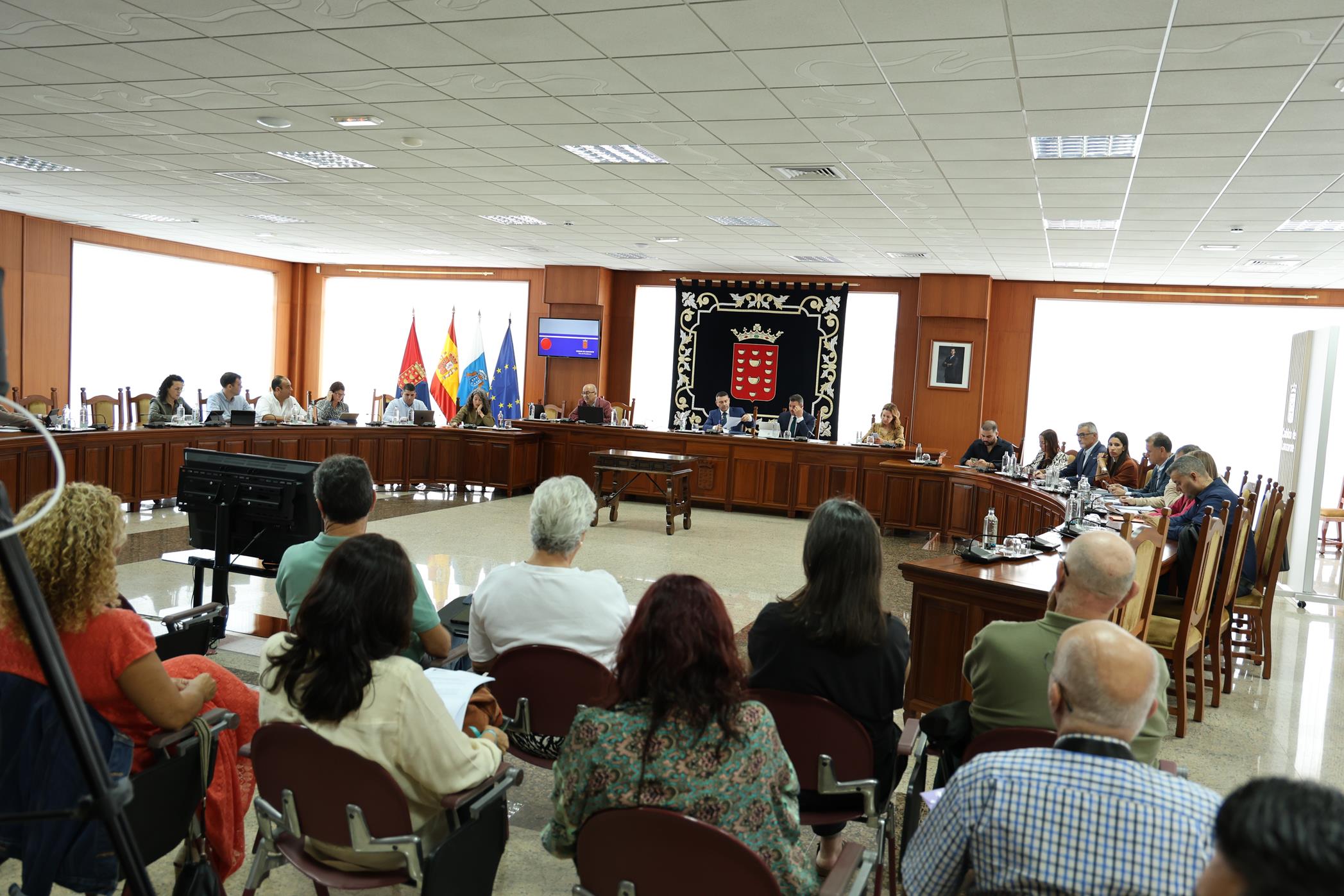 Pleno ordinario del Cabildo de Lanzarote.