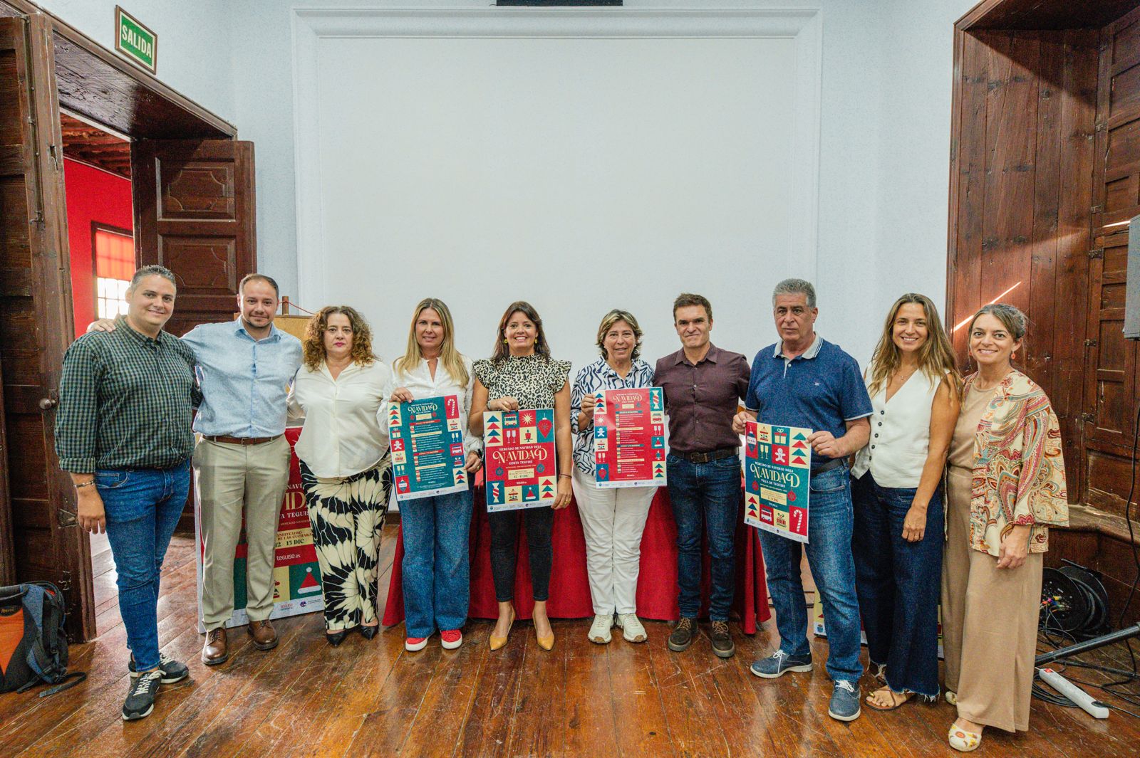 Presentación del Mercado Navideño de Teguise.