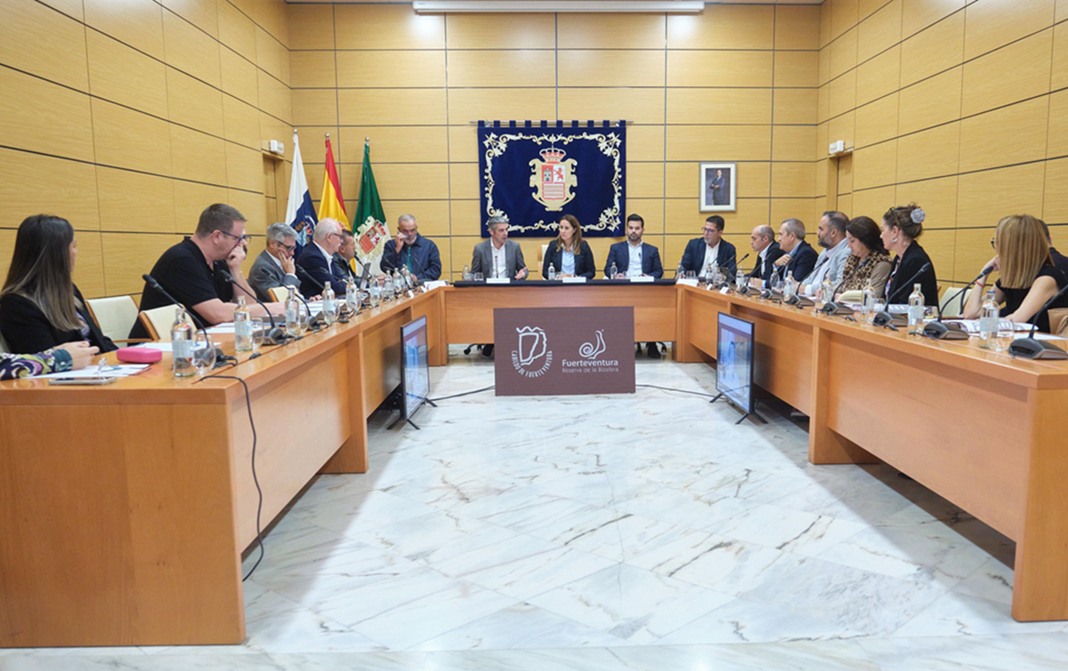 Encuentro en Fuerteventura con los consejeros del área de los Cabildos