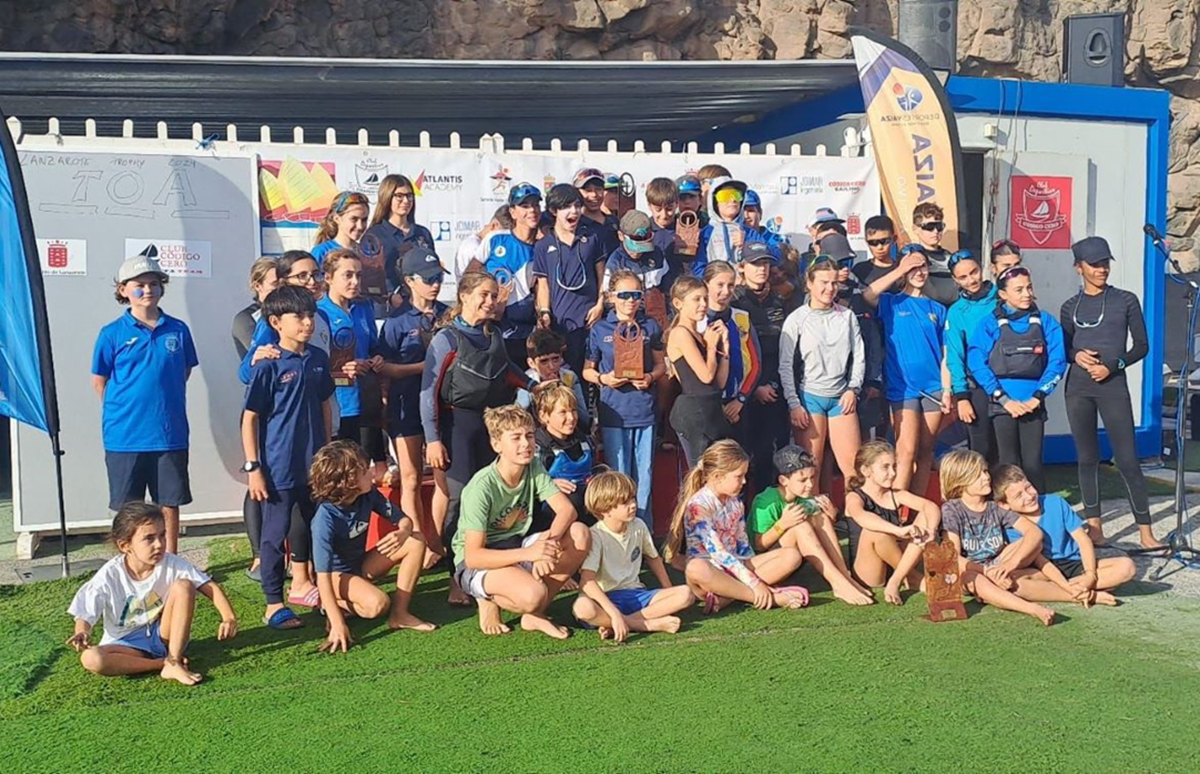 Deportistas en Puerto Calero